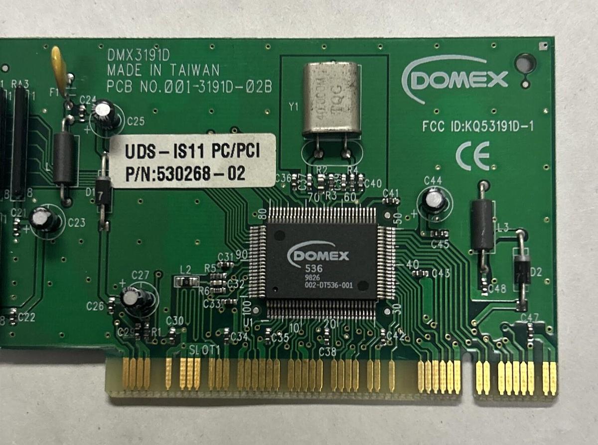 Used DOMEX,001-3191D-02B,CONTROLLER CARD CIRCUIT BOARD