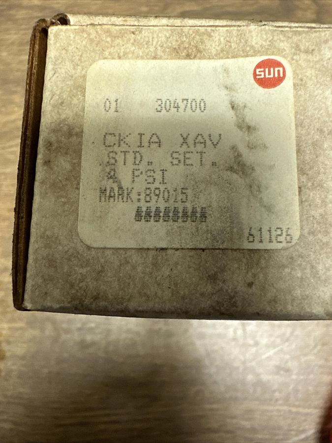 Sun Hydraulics,CK1A-XAV,Pilot Valve