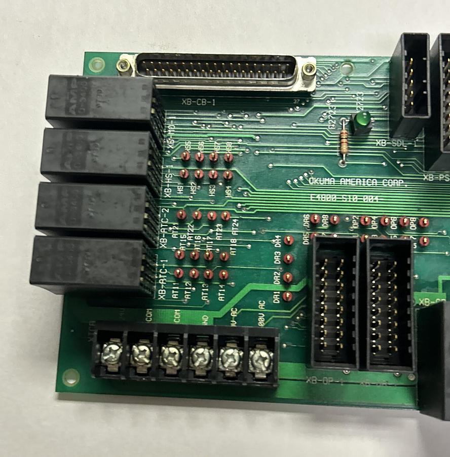 Used OKUMA,E4800-S10-004,CIRCUIT BOARD