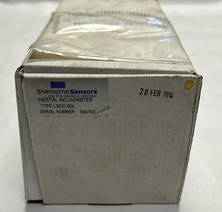 Used SHERBORNE SENSORS,LSOC-90L, INCLINOMETER SENSOR NEW
