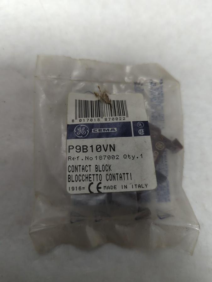 GENERAL ELECTRIC,P9B10VN,CONTACT BLOCK NEW