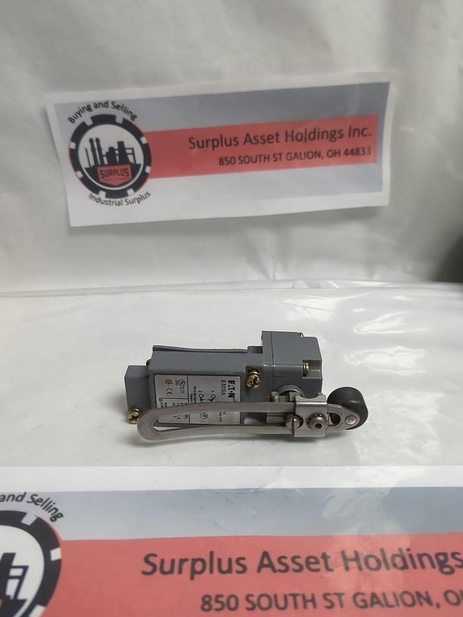 Used EATON,E50SA,LIMIT SWITCH BODY WITH E50DL1 OPERATING HEAD PRE-OWNED