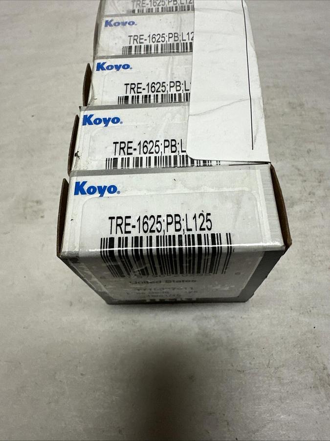 Used Koyo,TRE-1625 PB L125,Thrust Washer LOT of 8