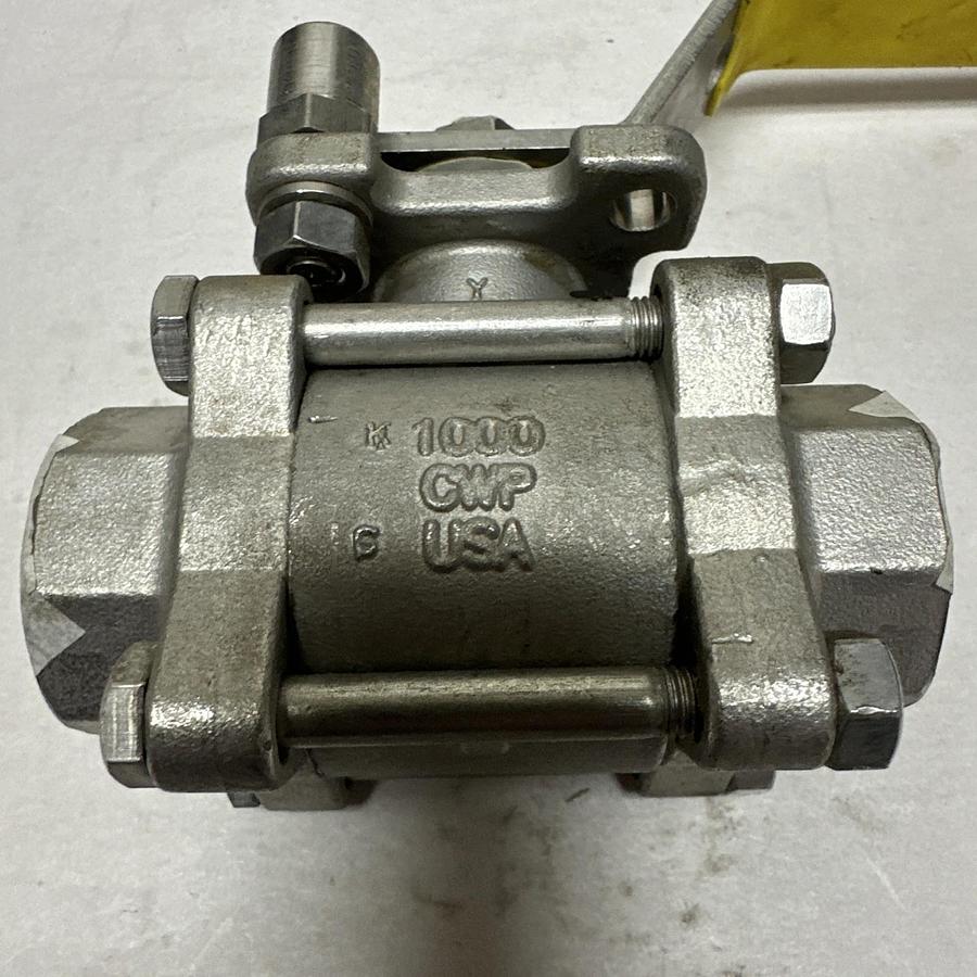Used Apollo,86R-204-01,3/4" 1000 CWP Stainless Steel Valve