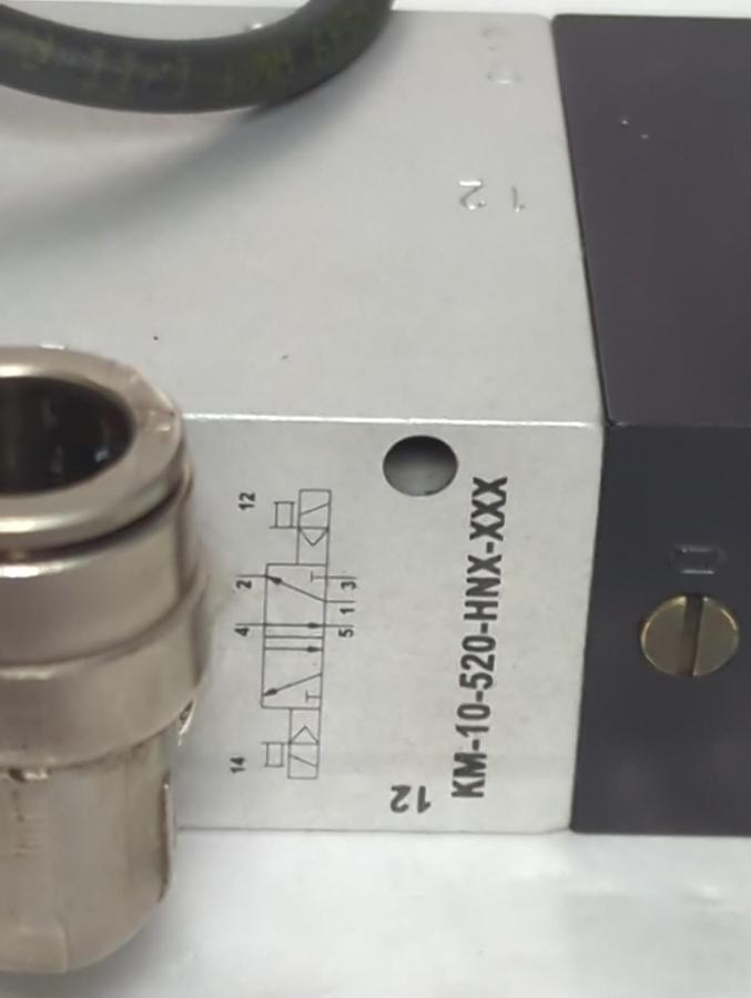 Used AIRTEC,KM-10-520-HNX-XXX,SOLENOID VALVE PRE-OWNED