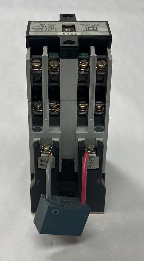 Used SQUARE D,8501X060,INDUSTRIAL CONTROL RELAY