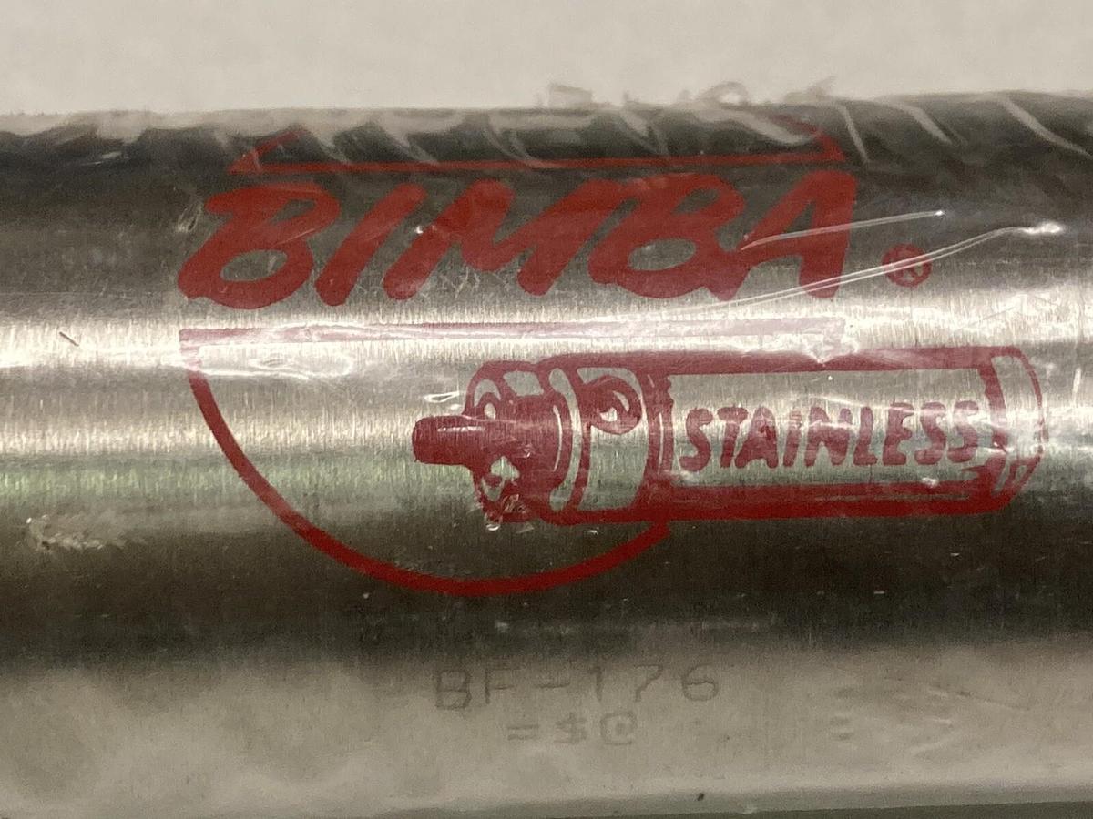 Used Bimba,BF-176,Stainless Steel Cylinder