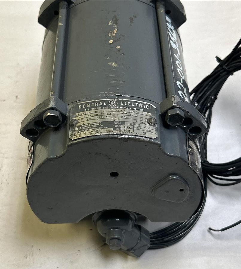 Used GENERAL ELECTRIC,5K32NN118Y,EXPLOSION PROOF MOTOR 1/3HP 1725RPM 230/460V 56C FR