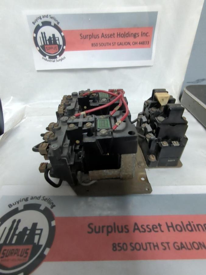 Used ALLEN BRADLEY,705X-AOD,SIZE 0 REVERSING STARTER PRE-OWNED