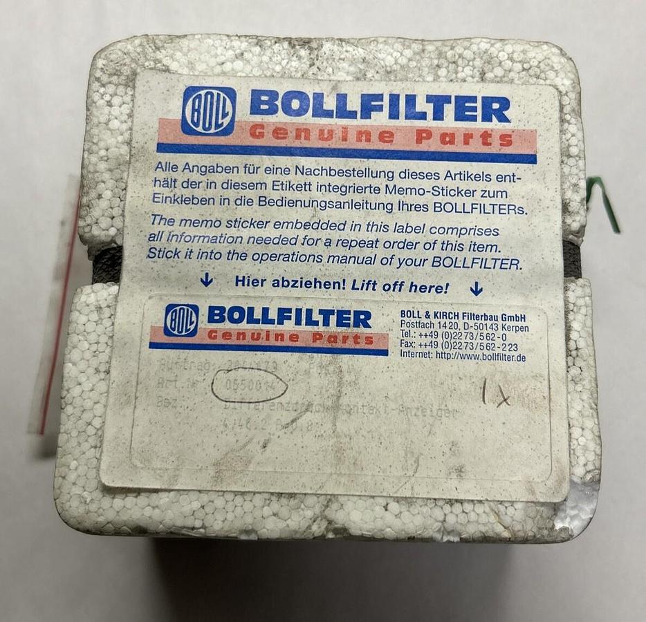 Used BOLLFILTER,0550014,INDICATOR NEW