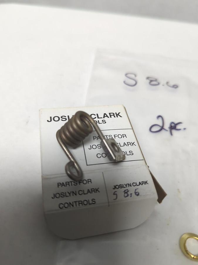 JOSLYN CLARK,S8.6,OVERLOAD HEATER ELEMENT LOT OF 2 NOS