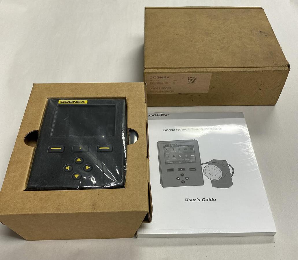 Used Cognex,828-0062-1R,SensorView Teach Pendant Rev B NOS