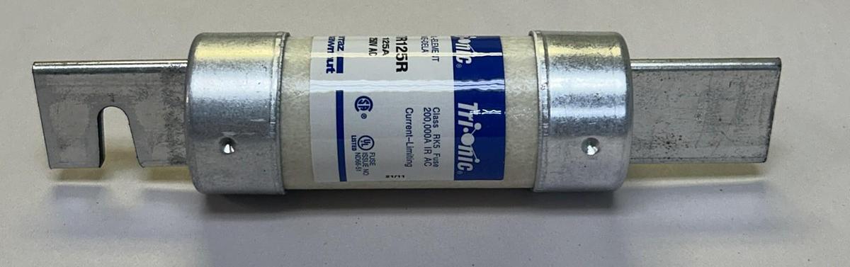 FERRAZ SHAWMUT MERSEN,TR125R,FUSE 125A 250V NOS