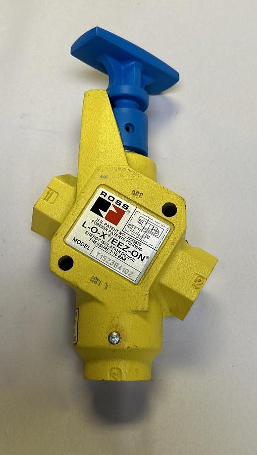 Used ROSS,Y1523B4102,LOCK OUT VALVE
