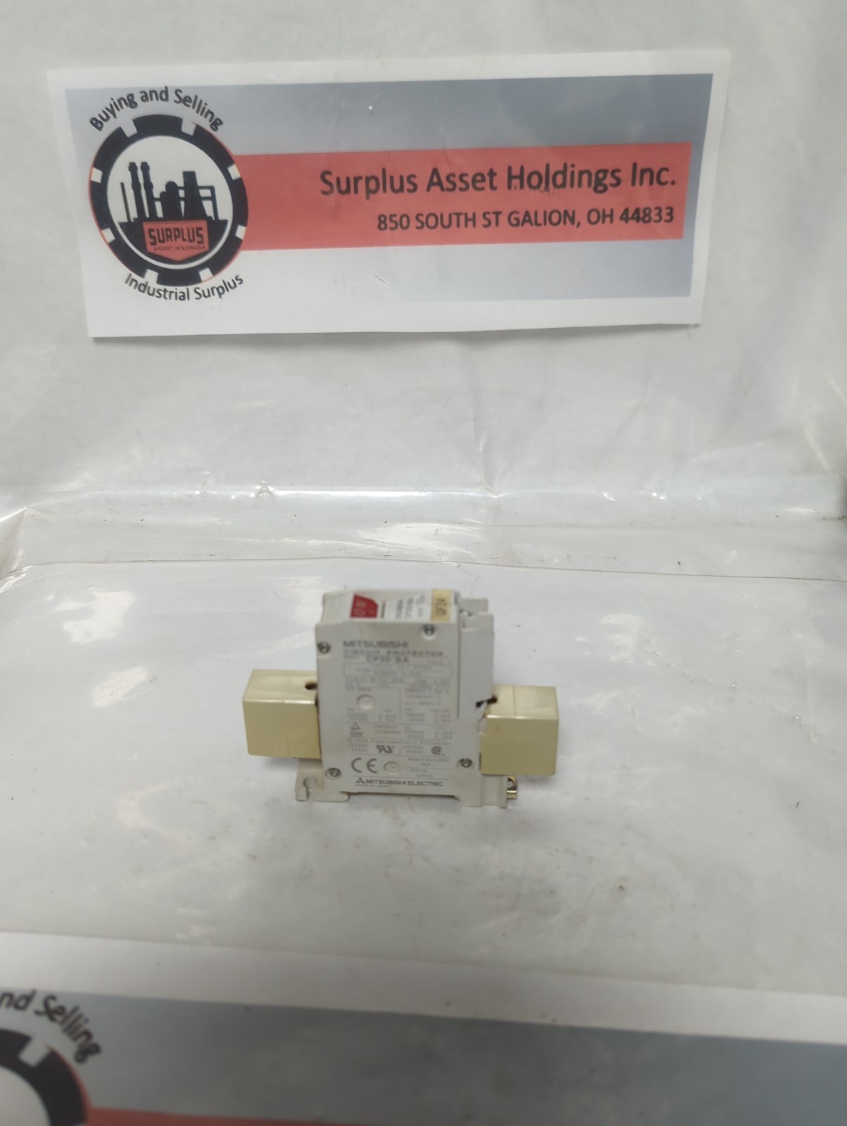 Used MITSUBISHI,CP30-BA,CIRCUIT BREAKER 7 AMP PRE-OWNED