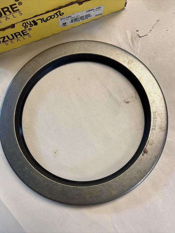 Used Garlock Klozure,53x3101 21086-3101,OIL SEAL 5.313x6.750x0.50 Lot of 3