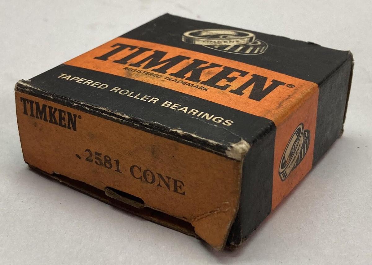 Timken,2581,Roller Bearing Cone