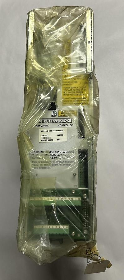 Used INDRAMAT,TDM02.1-030-300-W1/100,AC SERVO CONTROLLER REFURBISHED