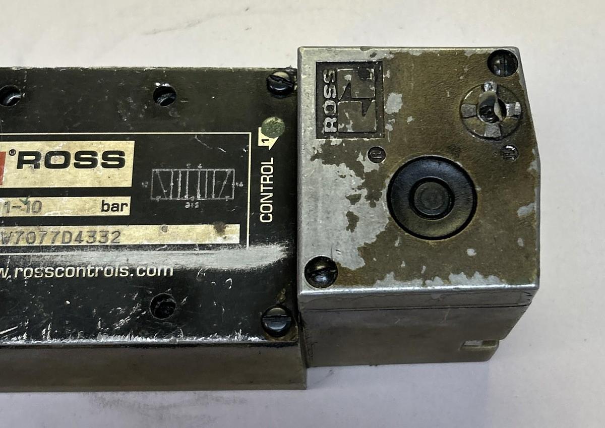 Used ROSS,W7077D4332,SOLENOID VALVE