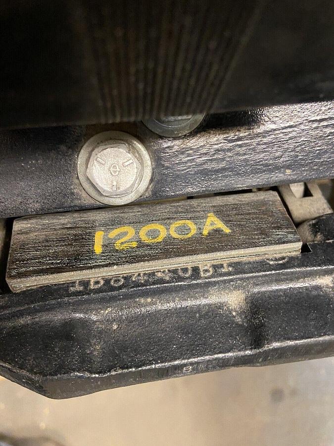 Used Westinghouse,DA50,Circuit Breaker 1200Amp 125VDC