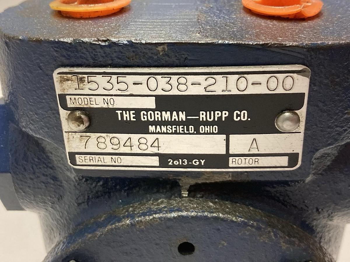 Used Gorman-Rupp,1535-038-210-00,Centrifugal Pump Ser A