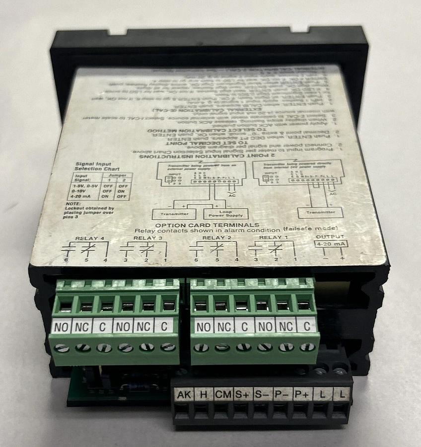 Used PRECISION DIGITAL,PD690-3-17,DIGITAL PANEL METER