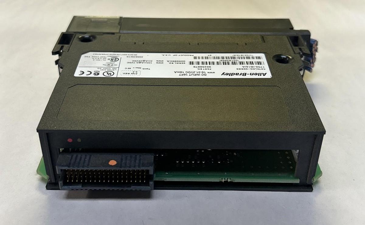 Used ALLEN BRADLEY,1756-IB16/A,DC INPUT MODULE