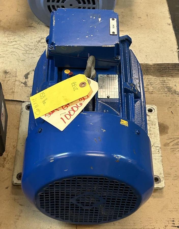 Used BEVI,132M-6A,MOTOR 4.6KW 480V 1152RPM 3PH