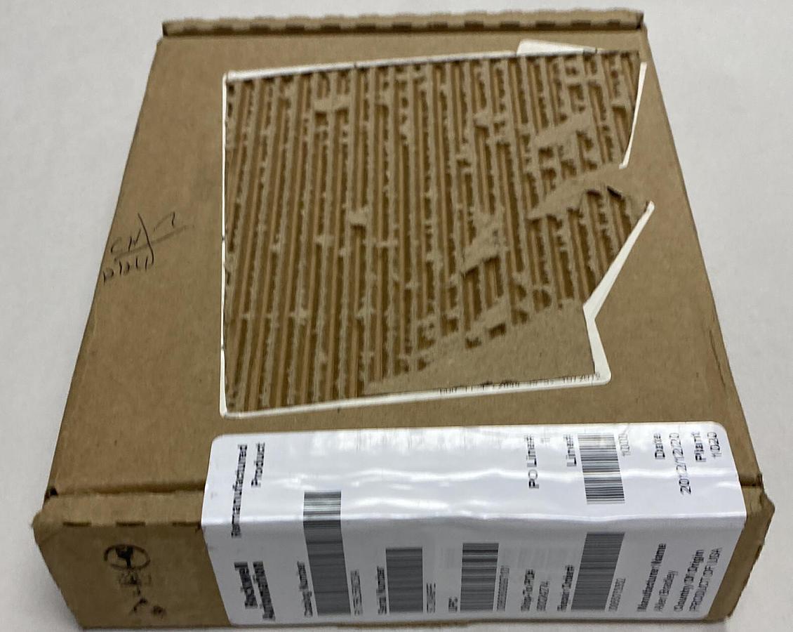 Used ALLEN BRADLEY,1756-L55M23,SER A  PROCESSOR MODULE REFURBISHED SEALED