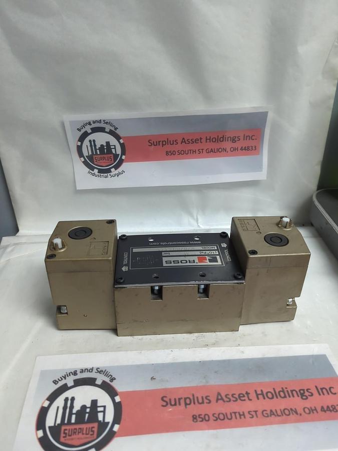 Used ROSS,W7076D4332,SOLENOID VALVE110/50 110-120/60 PRE-OWNED