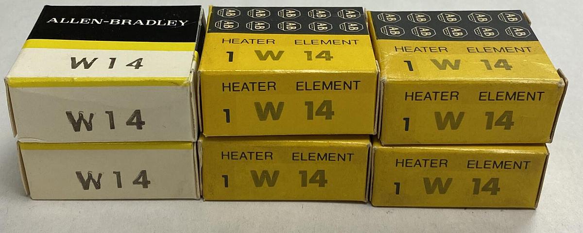 Allen-Bradley,W14,Heater Lot Of 6 New