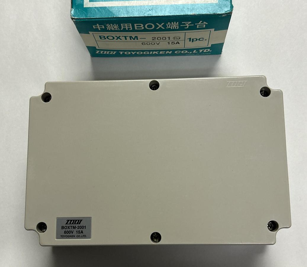 Used TOGI,BOXTM-2001,TERMINAL BOX NEW