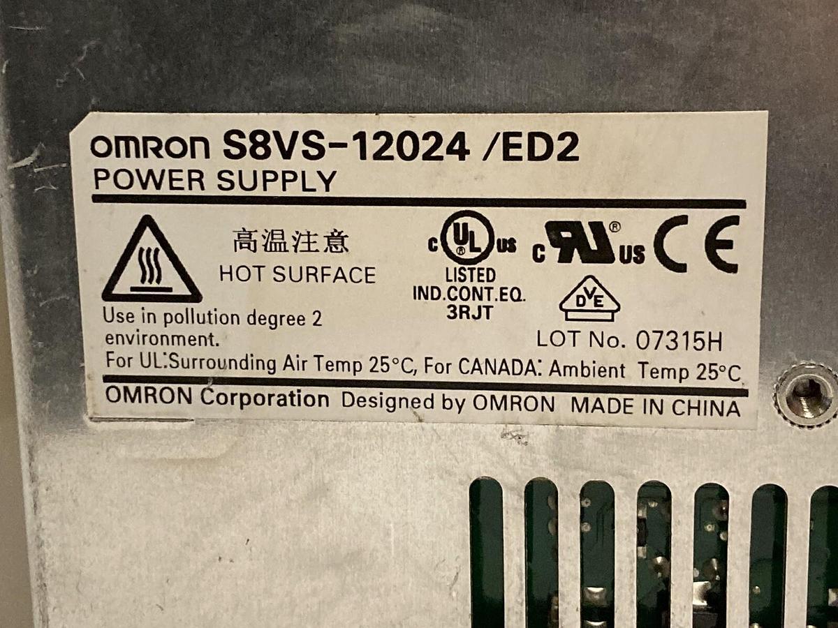 Used Omron,S8VS-12024/ED2,Power Supply