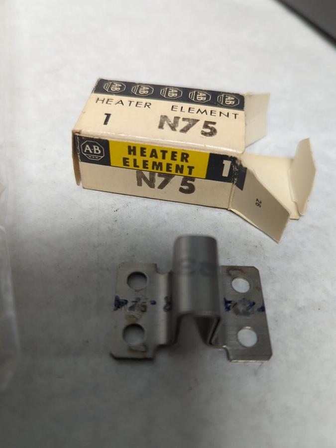 ALLEN BRADLEY,N75,THERMAL OVERLOAD HEATER LOT OF 6 NOS
