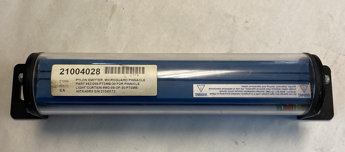 Used Pinnacle,MG-08-0F-30-PT,Emitter Serial 21249171 for Light Curtain 21004028