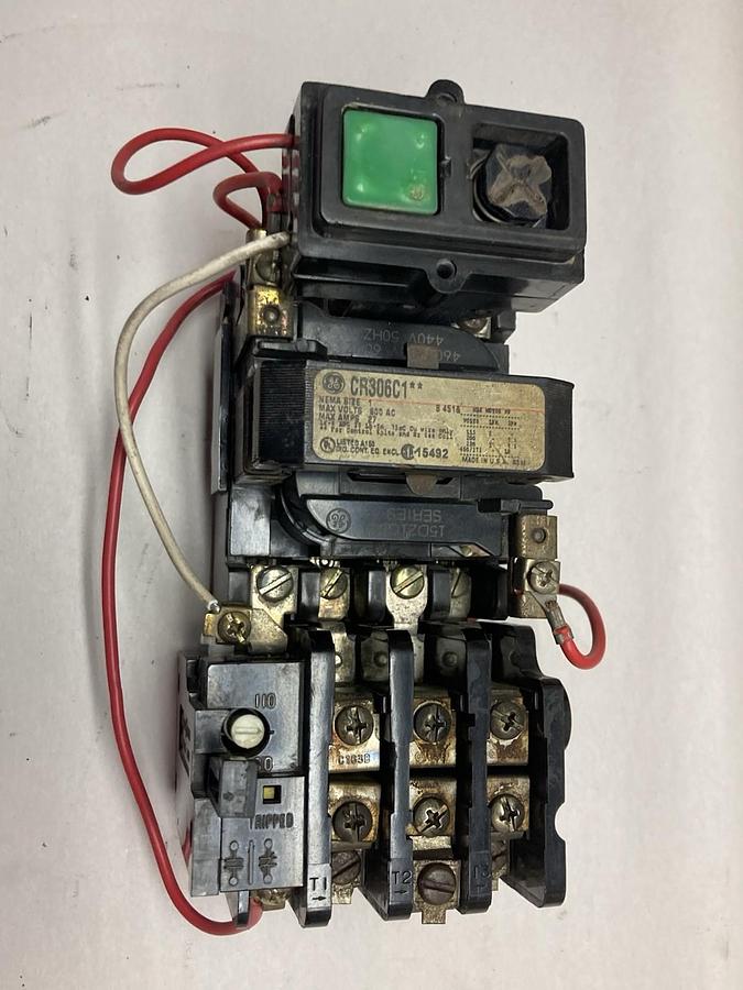 Used General Electric,CR306C1,Motor Starter Size 1