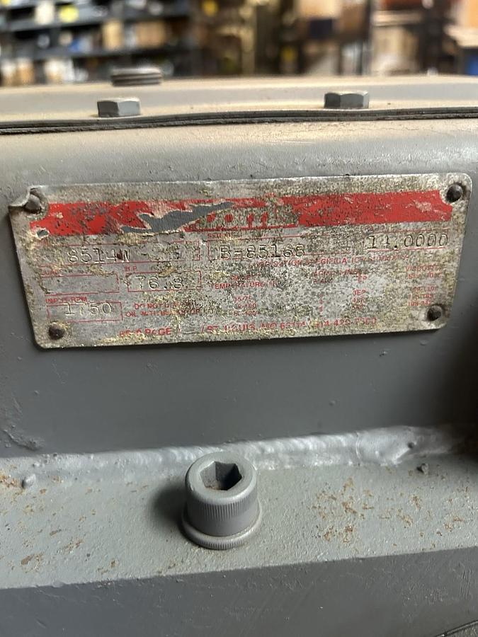 Used SGC DORRIS,8514W,GEAR DRIVE 1760RPM 76.8HP 14:1 RATIO