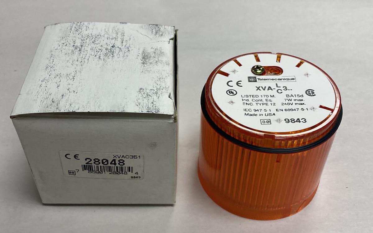 Used Telemecanique,XVA-LC3,Orange Stack Light XVAC351 New