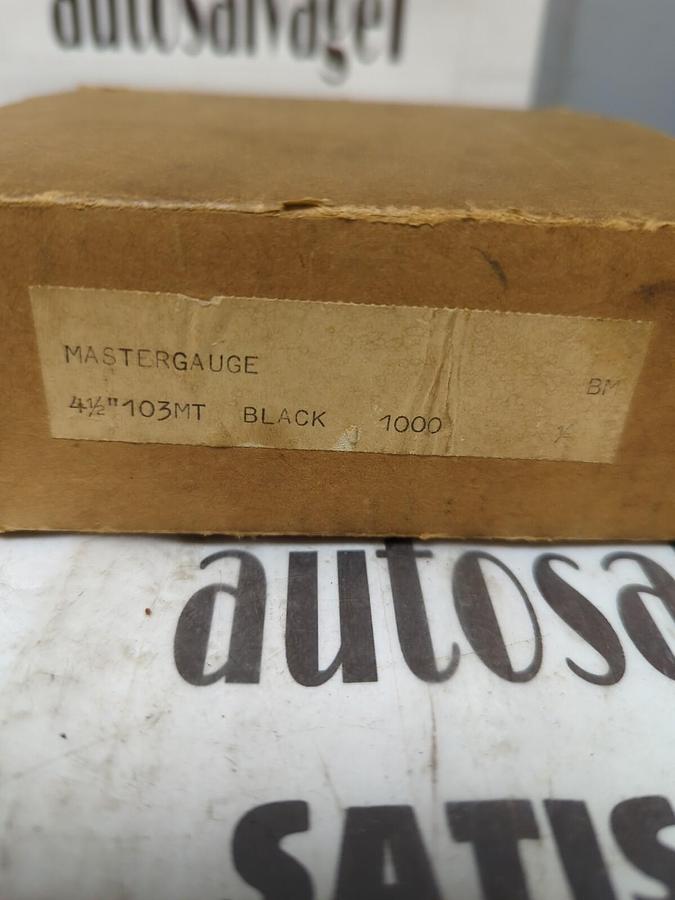 MARSH MASTERGAUGE,TYPE103,BOTTOM MOUNT GAUGE 4-1/2 INCH NOS