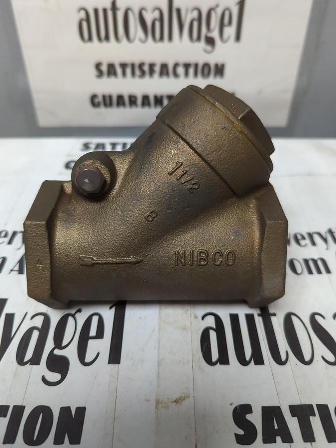 NIBCO,NA,SWING CHECK VALVE 200SWP/400CWP 1-1/2 INCH NPT NOS