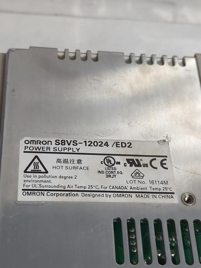 Used OMRON,S8VS-12024/EDZ,POWER SUPPLY PRE-OWNED