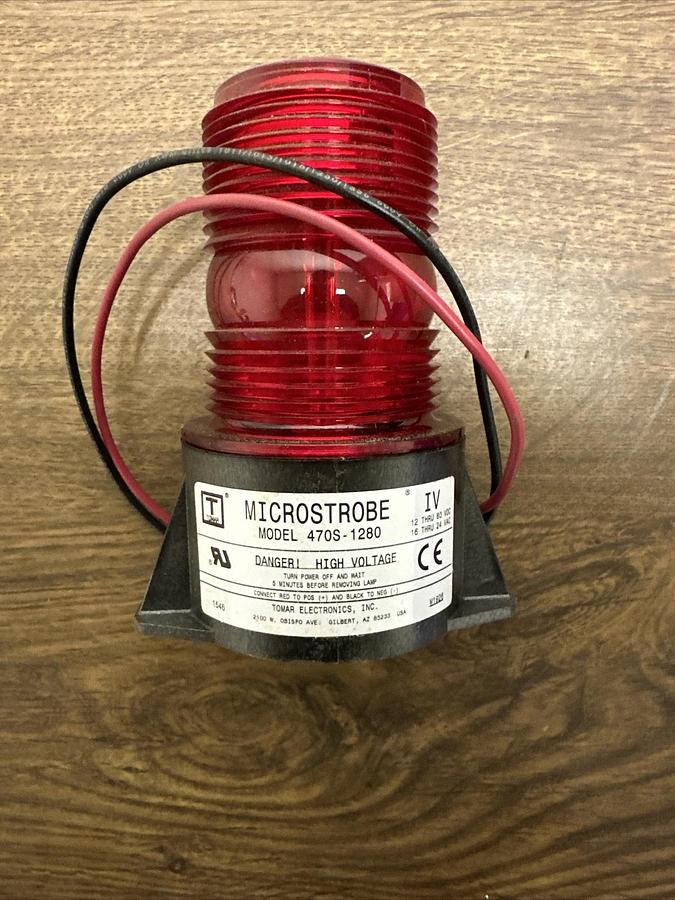 Microstrobe,470S-1280,Red Strobe Light