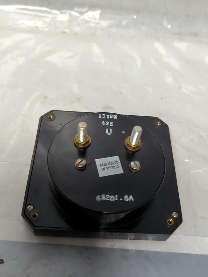 Used TRIPLETT,65201-6WC,PANEL METER 500-0-500 D.C AMPERES PRE-OWNED