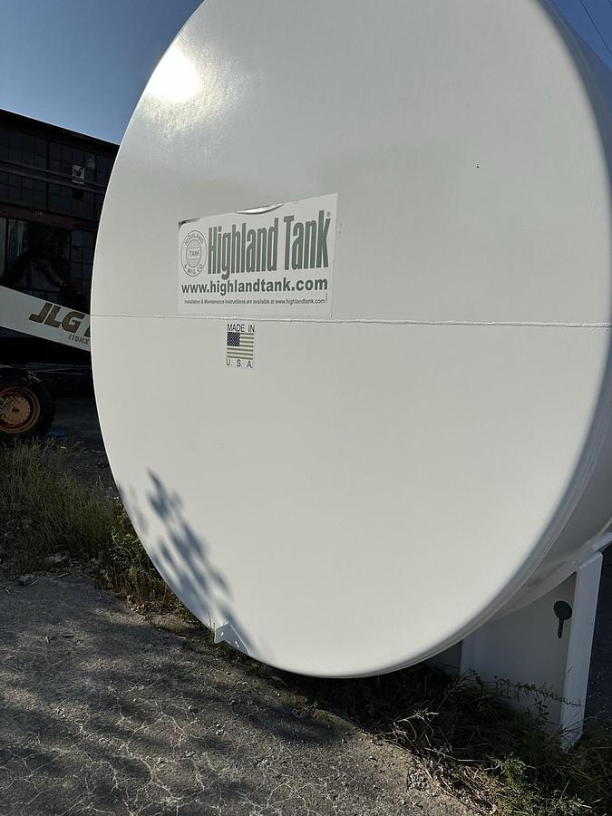 Highland Tank 15000 Gallon Flammable Liquid Tank