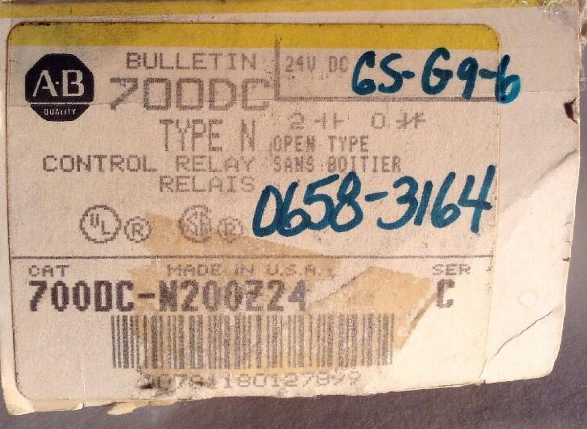 Allen-Bradley,N200Z24-N200Z24,Type N Control RelaySeries C