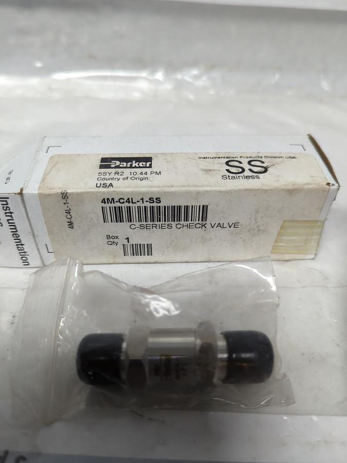 PARKER,4M-04L-1-SS,C-SERIES CHECK VALVE NOS