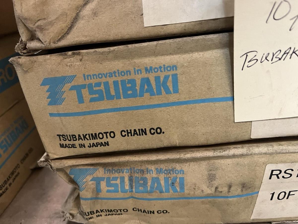 TSUBAKI,RS140-FX-CP,ROLLER CHAIN 10FT COTTER
