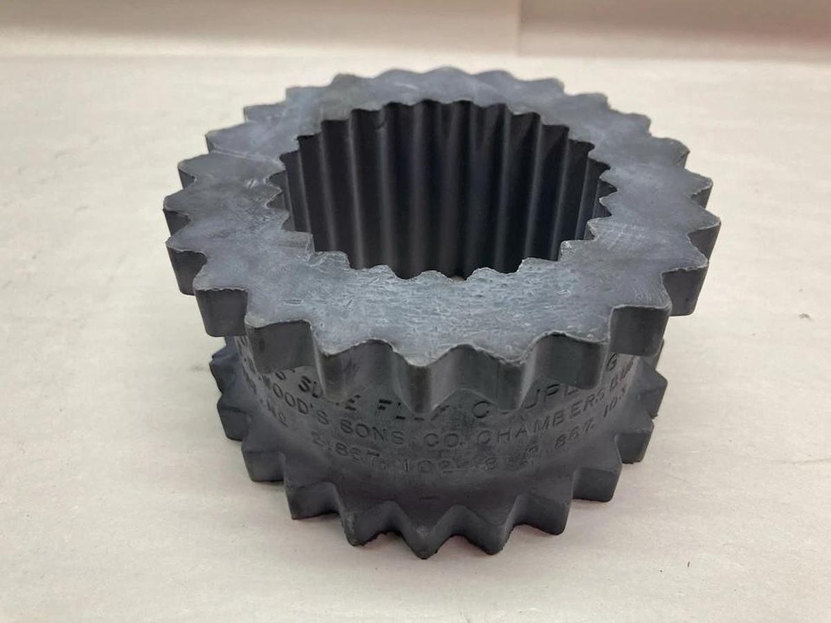 Used TB Woods,7J,Sure-Flex Sleeve Coupling Insert 4JE Epdm Rubber Replacement Part