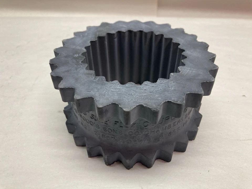 Used TB Woods,7J,Sure-Flex Sleeve Coupling Insert 4JE Epdm Rubber Replacement Part