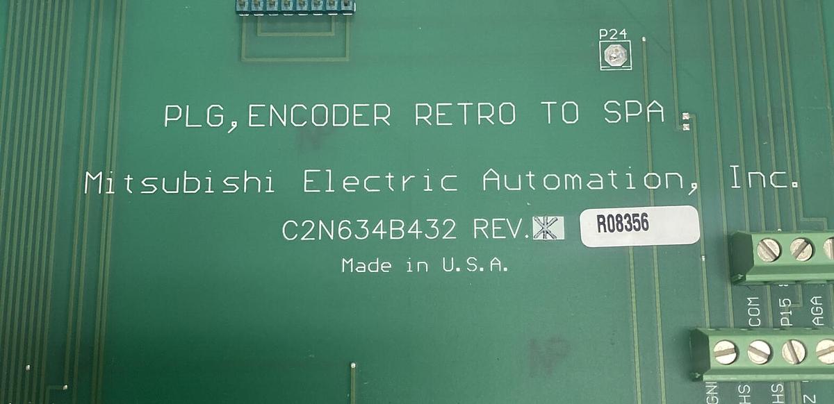 Used Mitsubishi,C2N634B432 PLG,Encoder Retro To Spa